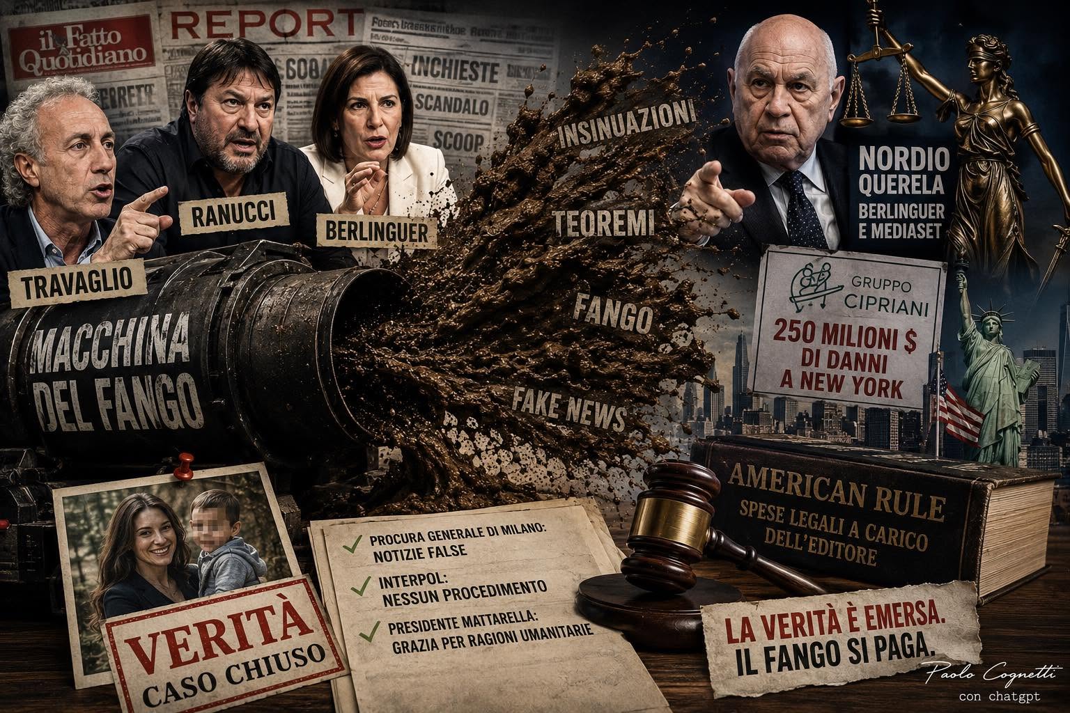 Il bluff del giornalismo d'assalto: da Nordio a Cipriani, i nodi vengono al pettine