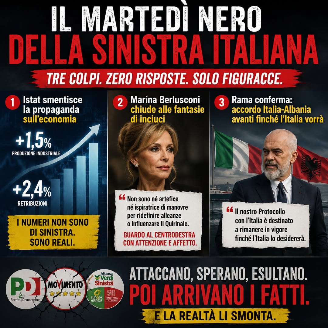 Il martedì nero della sinistra: la propaganda si scontra con la realtà