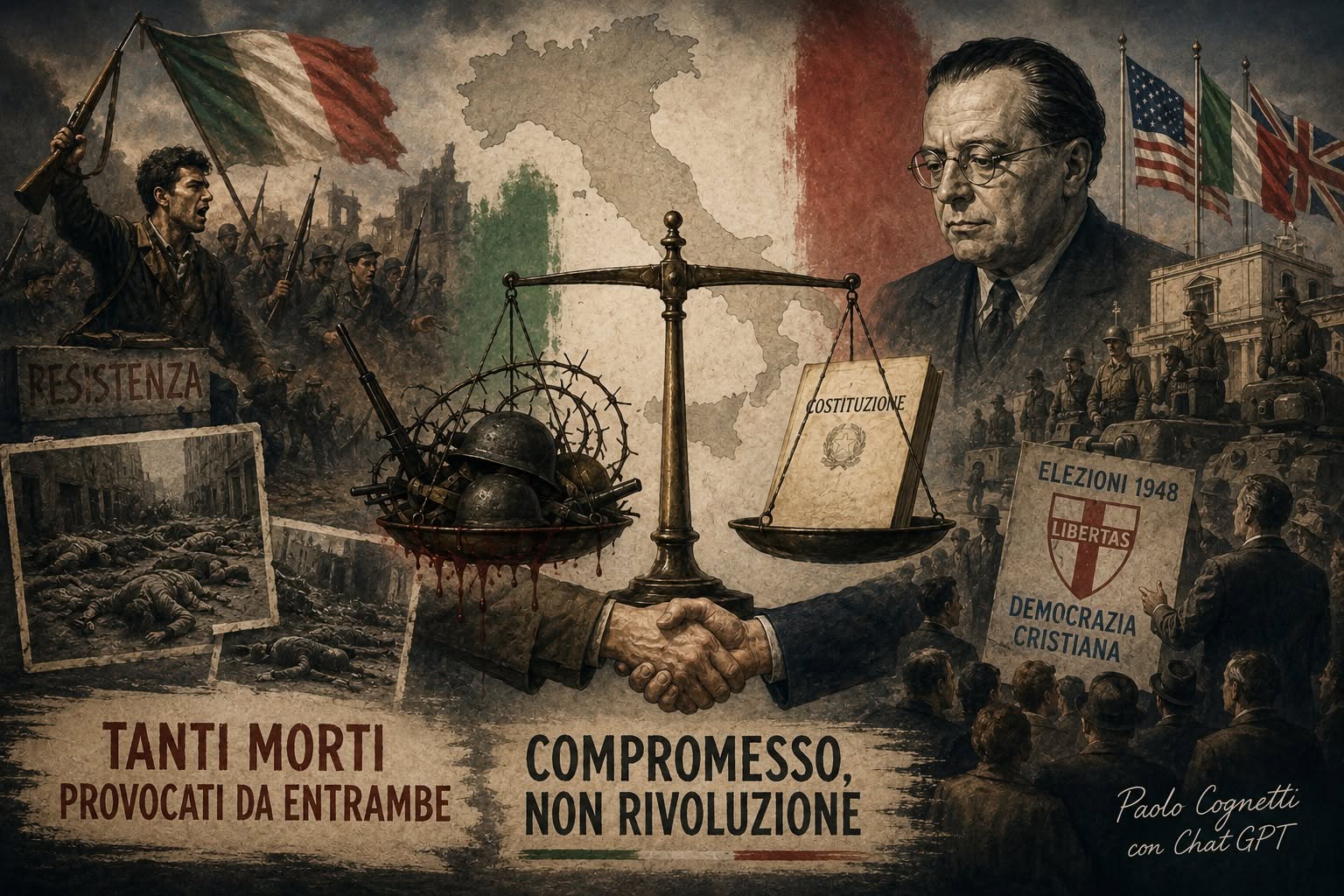 Il mito della transizione pacifica: la nascita della democrazia italiana tra violenza e compromesso
