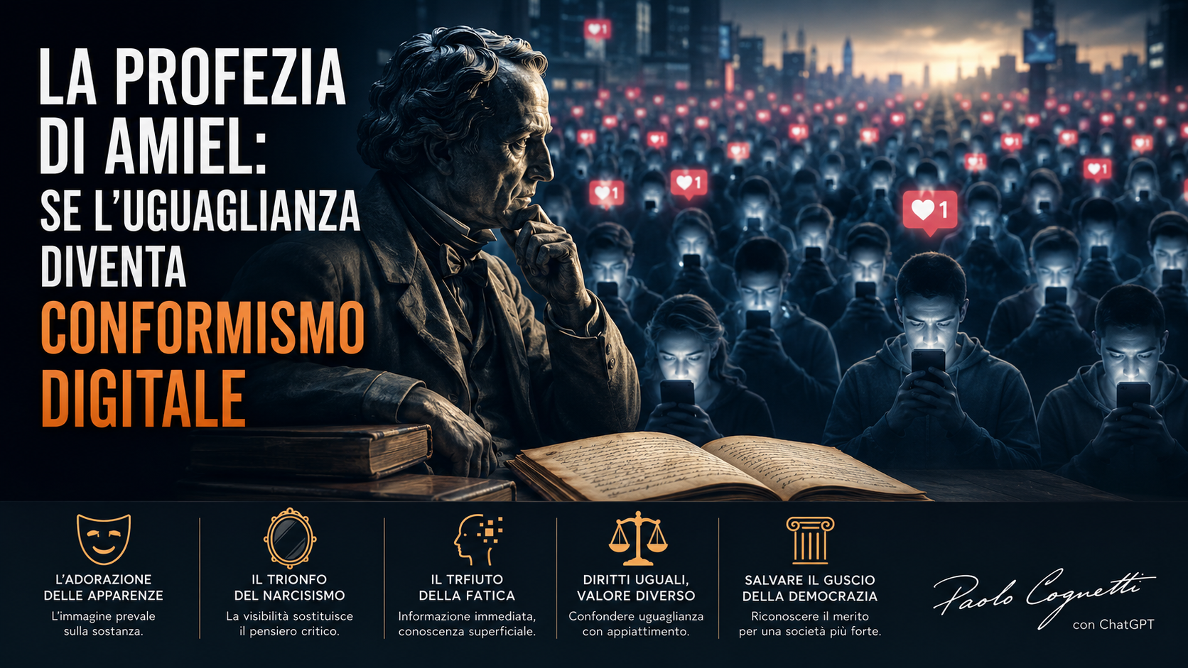 La Profezia di Amiel: Se l'Uguaglianza Diventa Conformismo Digitale
