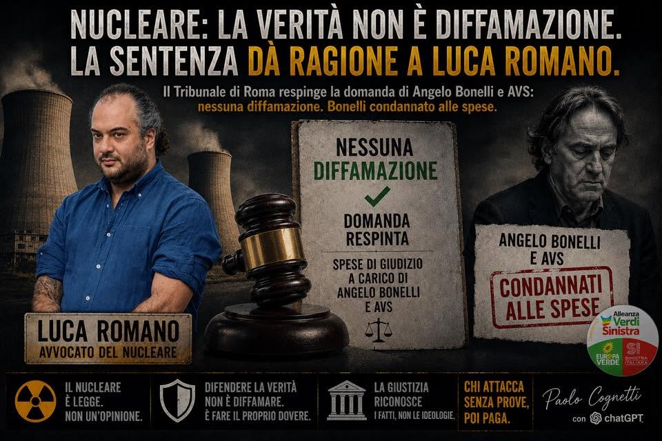 La scienza trionfa in tribunale: la libertà di critica spegne l'ideologia
