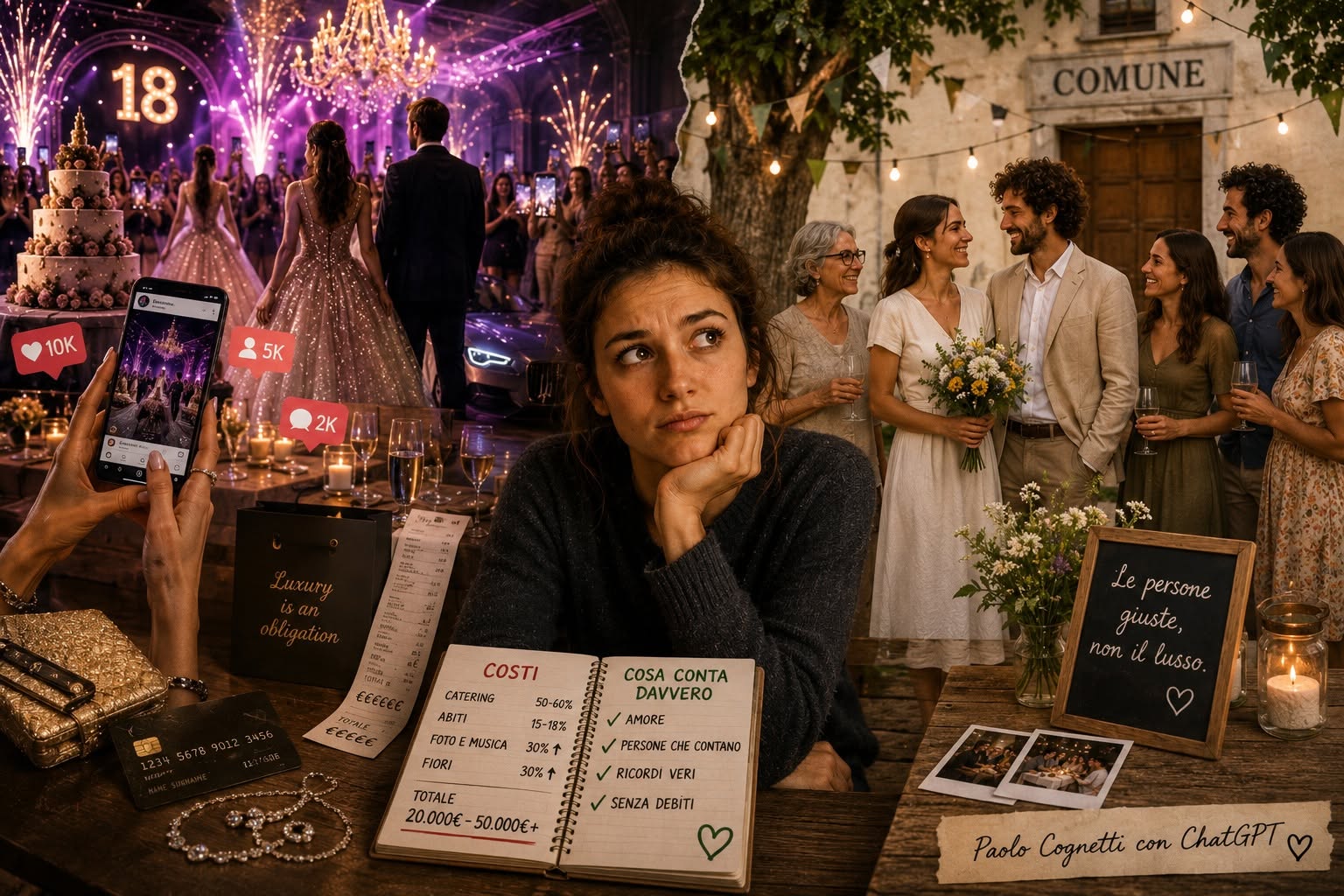 La trappola dell'apparenza: quando feste e matrimoni diventano un debito insostenibile