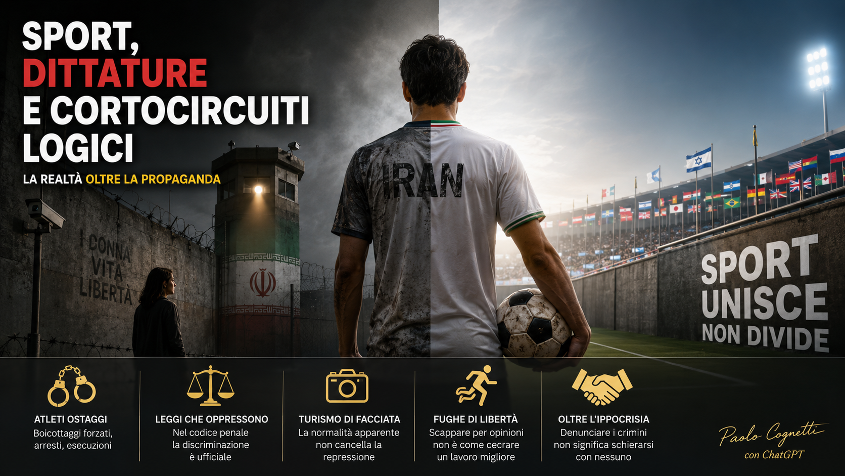 Sport, dittature e cortocircuiti logici: la realtà oltre la propaganda